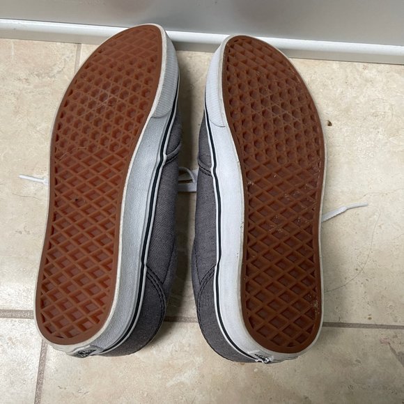 Women's Vans Authentic Sneaker Shoe, Size 8.5, runs large, Pewter/Blue Grey - Picture 5 of 9